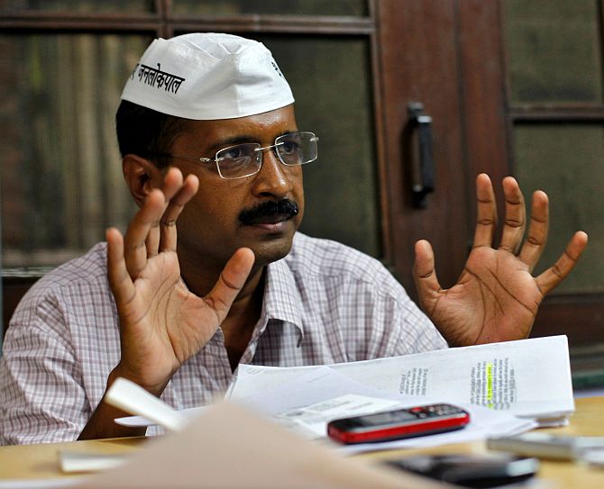 Arvind Kejriwal says the AAP's voters were cheated in the last days of the Delhi election campaign
