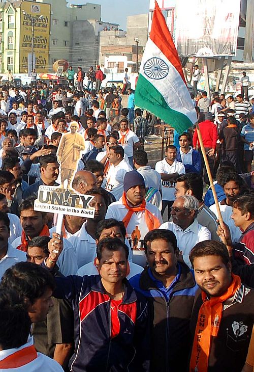 Thousands join Narendra Modi's Run for Unity