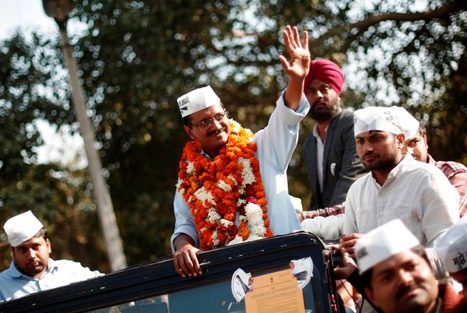 Arvind Kejriwal-led Aam Aadmi Party brought an end to Sheila Dikshit's 15-year stint in New Delhi