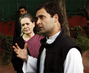 Sonia and Rahul Gandhi