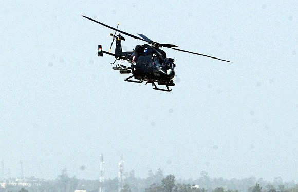 An ALH advance light helicopter