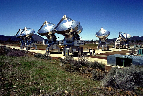 The Allen Telescope Array is the precursor to what will eventually be an array of hundreds, perhaps thousands of small backyard-type satellite dishes linked by sophisticated electronics to create an unparalleled SETI observing instrument.