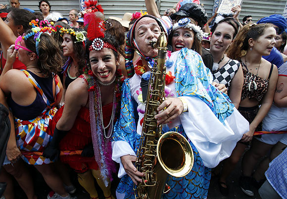 PHOTOS: At Brazil's crackling carnival, anybody can dance!