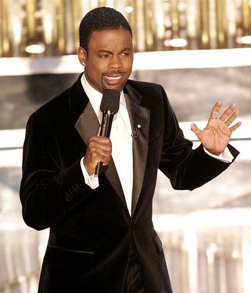 Oscar host Chris Rock performs during the 77th annual Academy Awards in Hollywood, February 27, 2005