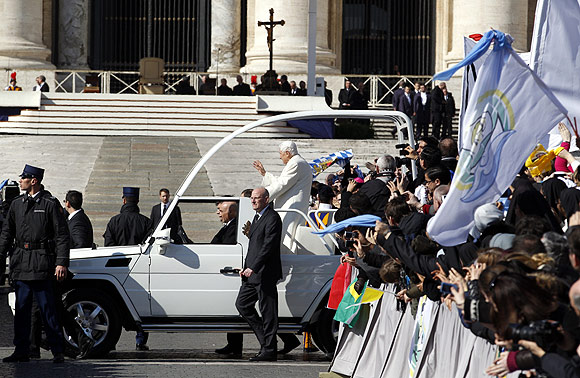 Pope Benedict's final address