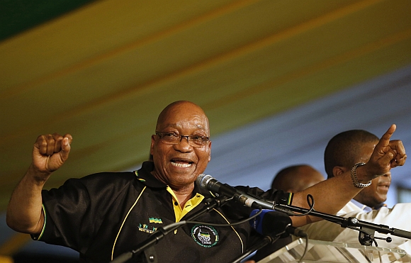 No 24. South Africa President Jacob Zuma