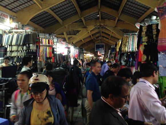 The Ben Tham market in HCMC rivals Mumbai's iconic Crawford market. Here, too, bargaining rules the day