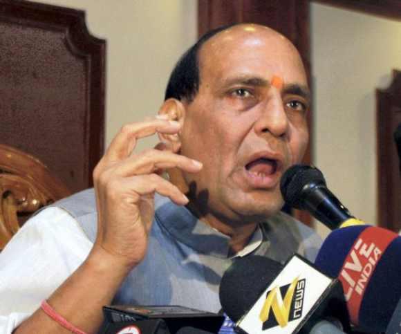 BJP has reached a concensus to appoint Rajnath Singh as the next party president