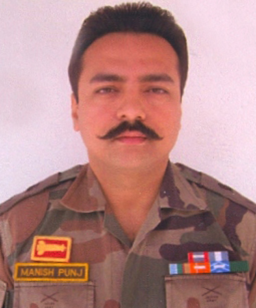 Major Manish Punj