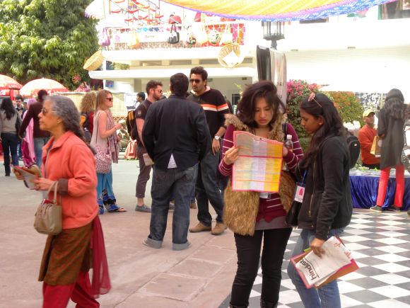 Participants at the JLF on Day 2