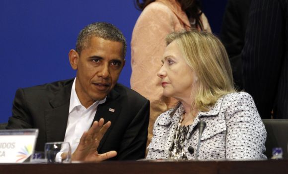 Neither Obama nor I can make predictions, adds Hillary Clinton