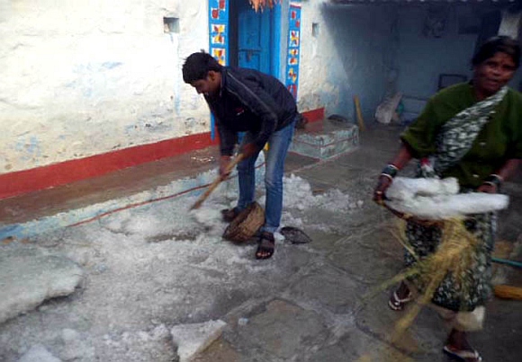 BIZZARE: When AP villages got covered in foot-thick ice!