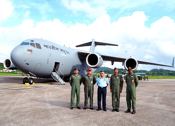 IAF's Globemaster-III makes maiden trip to Andaman