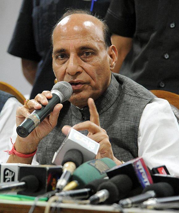 Defence minister Rajnath Singh