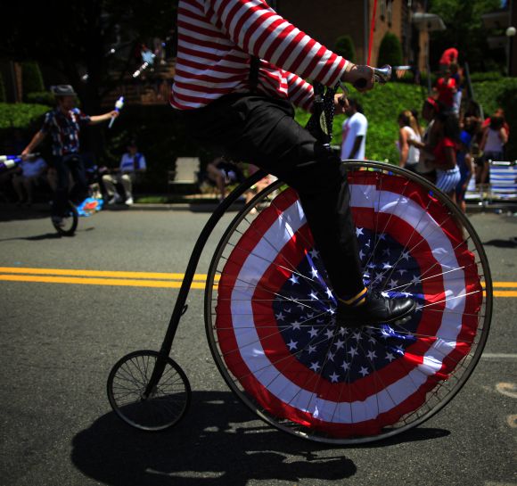 Fireworks, parades and protests mark US Independence Day