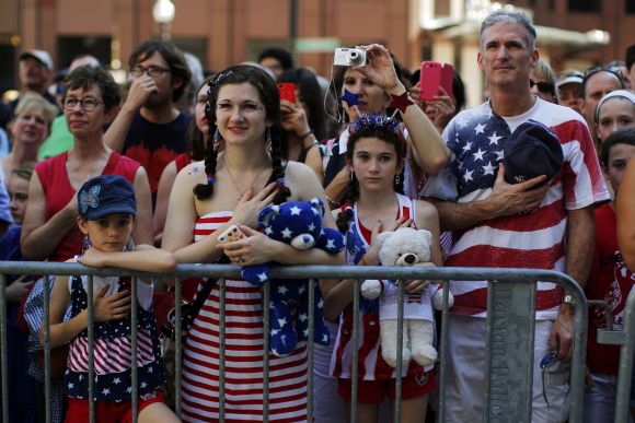 Fireworks, parades and protests mark US Independence Day