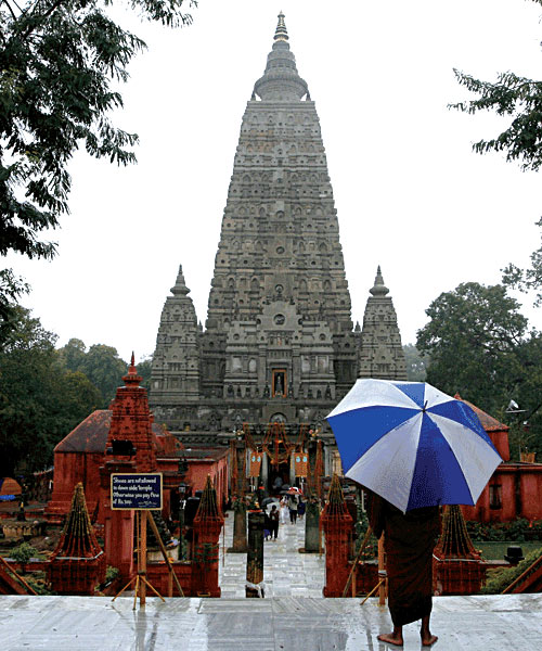 Ten blasts rocked the Mahabodhi temple compound in Bodh Gaya, Bihar on Sunday