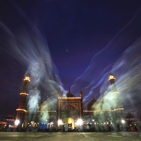 A Ramzan evening at Jama Masjid