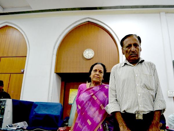 Mahendra Tarwala with his wife Jayashree prepare for a future of uncertainty.