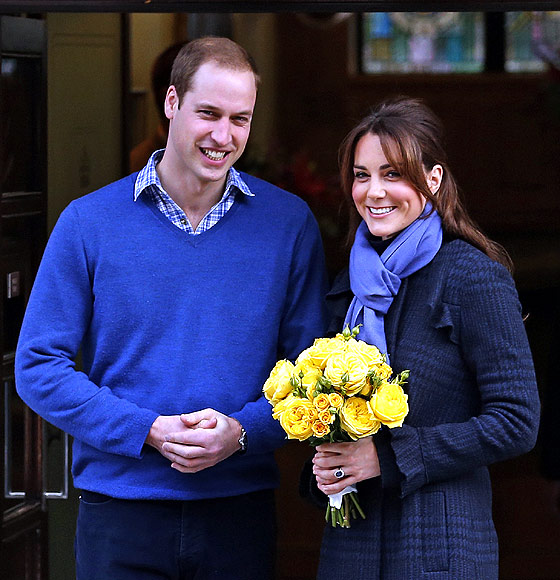 Prince William with his wife Catherine