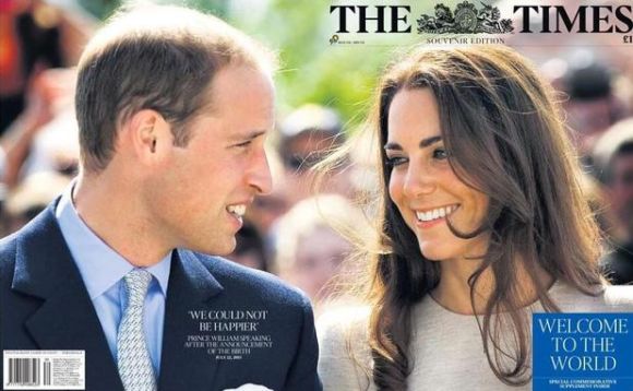 PHOTOS: How the British press heralded the royal birth