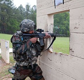 A special forces soldier