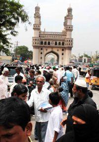 The Charminar in Hyderabad