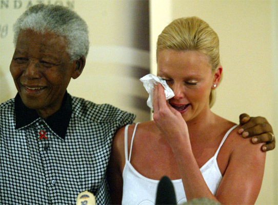 When Mandela left MJ, Beckham, Carla Bruni star struck