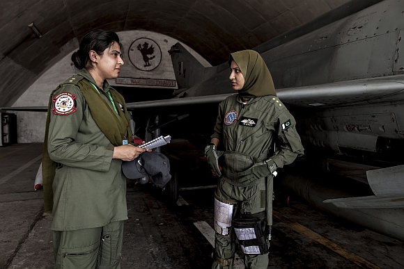 Pakistan's only WAR-READY female fighter pilot