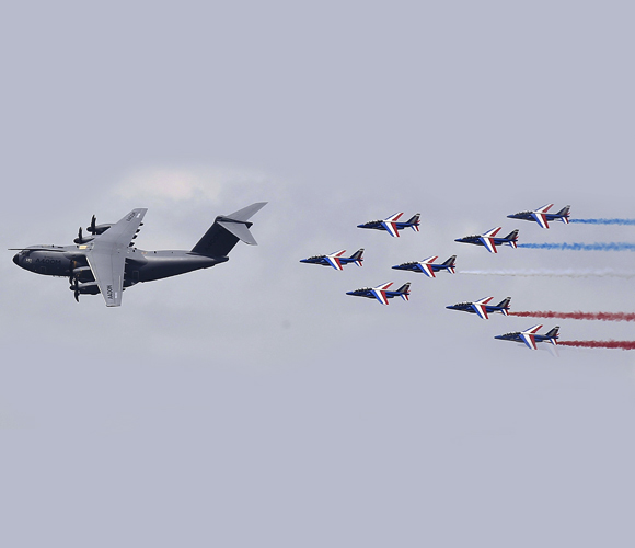 Military might at the Paris Air Show