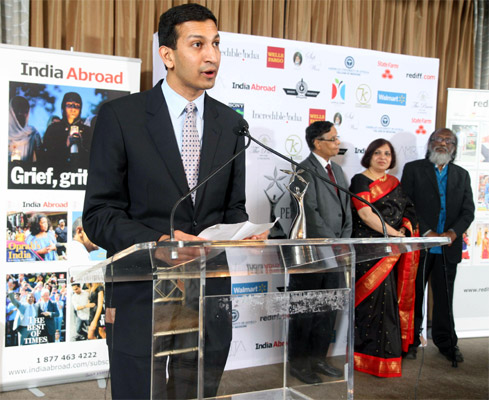 India Abroad Face of the Future Award 2012