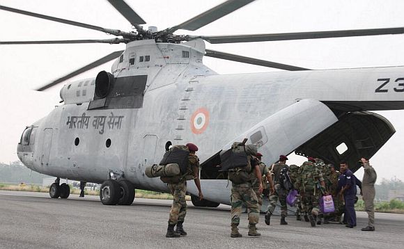 The IAF Mi-26 is the largest, most powerful chopper ever produced