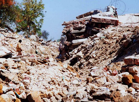File photo of the devastation in Latur