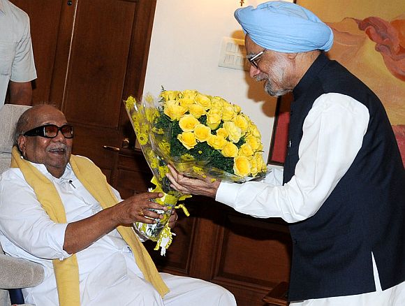 DMK serves Manmohan Singh a hot potato