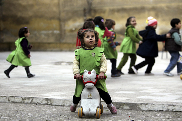 The traumatised children of war-torn Syria