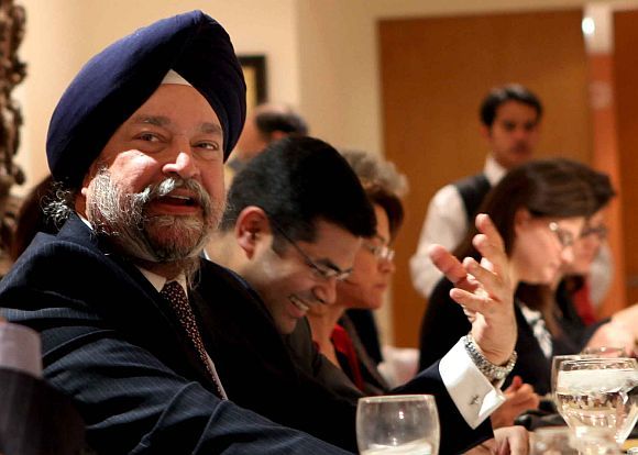 Hardeep Puri, then India's permanent representaive to the United Nations. Photograph: Paresh Gandhi