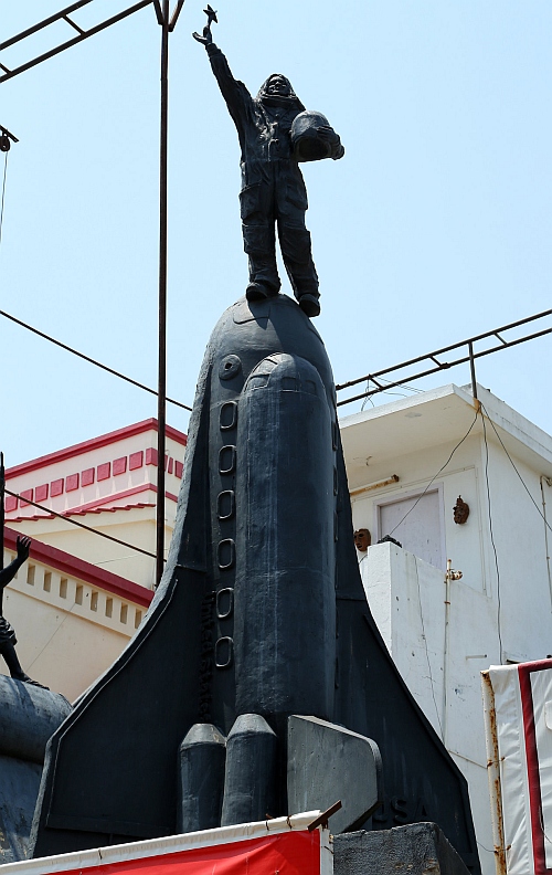 Kalpana Chawla's statue
