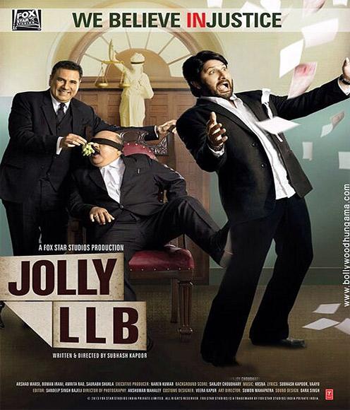 Arshad Warsi plays a lawyer in Jolly LLB.