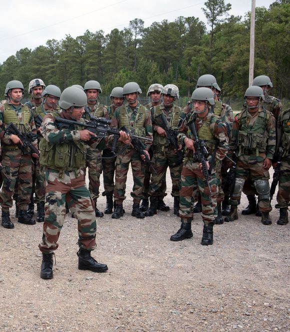 Indian Army's Yudh Abhyas @ Fort Bragg