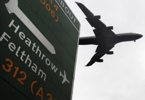 Plane on fire shuts down London's Heathrow airport - Rediff.com