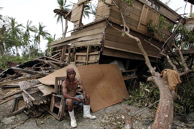 The aftermath of one of world's worst typhoons ever