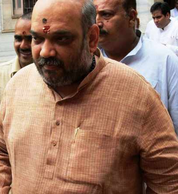 Former Gujarat minister of state for home and the BJP's point-man for Uttar Pradesh, Amit Shah.