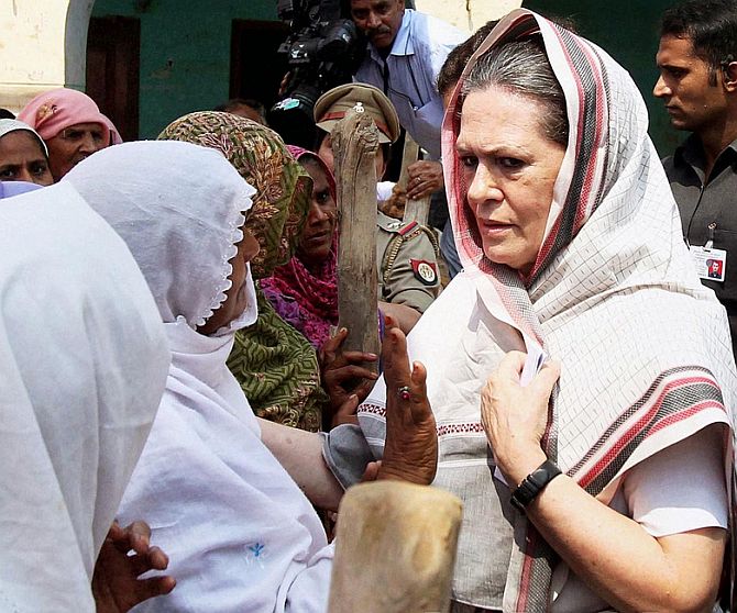 Greedy BJP and Modi turn a brother against a brother: Sonia