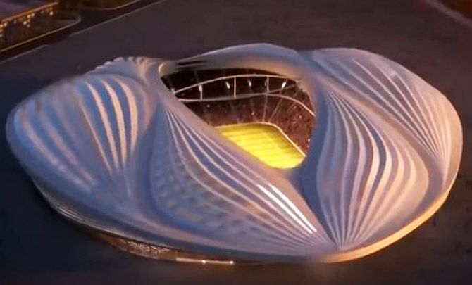 Qatar's World Cup stadium looks like... a vagina?