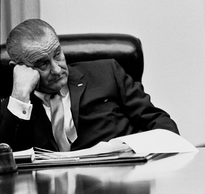 Lyndon B Johnson became President after JFK's assassination