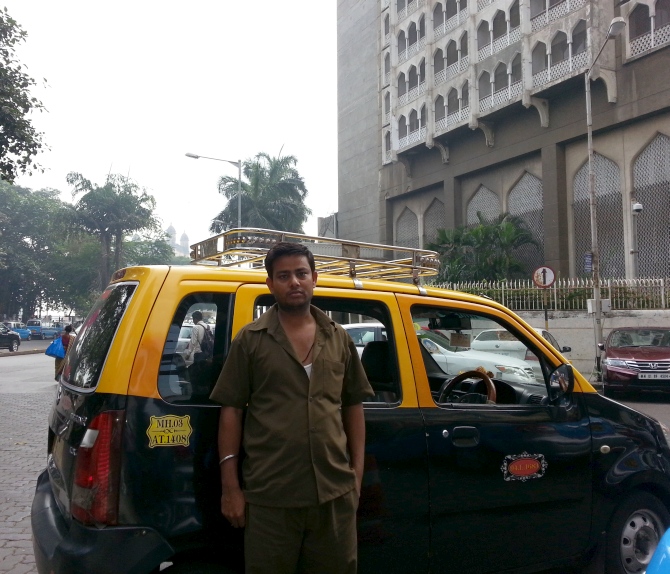 Raju, the 25-year-old cabbie, was was outside CST, November 26, 2008. 