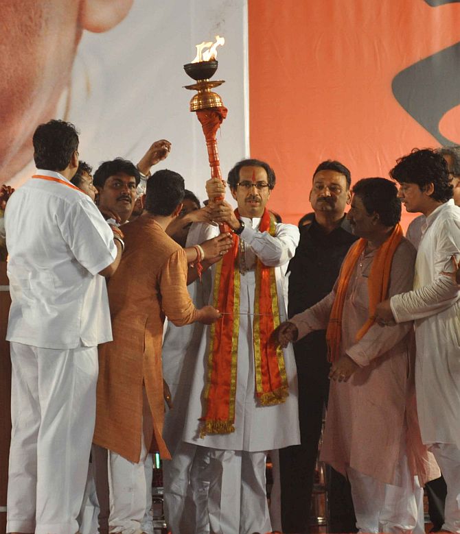 This is Shiv Sena's first Dussehra rally after the death of Bal Thackeray