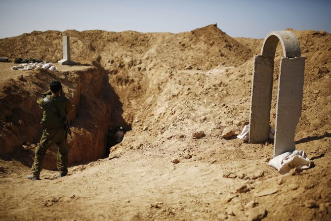 IN PHOTOS: Israel digs out Palestine's 'terror tunnel'