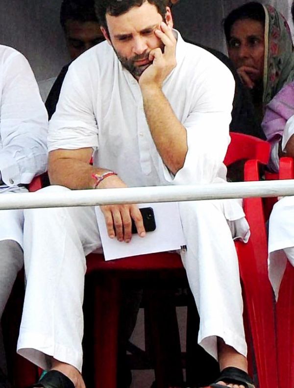 Congress Vice-President Rahul Gandhi.