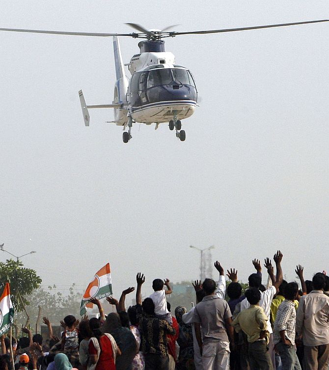 Why netas are in a mad rush for helicopters